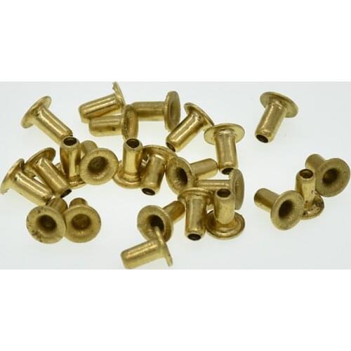 100Pcs/LOT GB876 M0.9 M1.5 M2 M2.5 M3 M4 M5 M6 Double-sided Circuit Board PCB Nails Copper Hollow Rivet Nuts Kit GB876