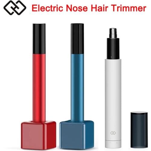 Electric Mens Nose Hair Trimmers Home Portable Nose Hair Cut Short 10000rmp High Speed Control Safety Cleaner Tool Holiday Gift