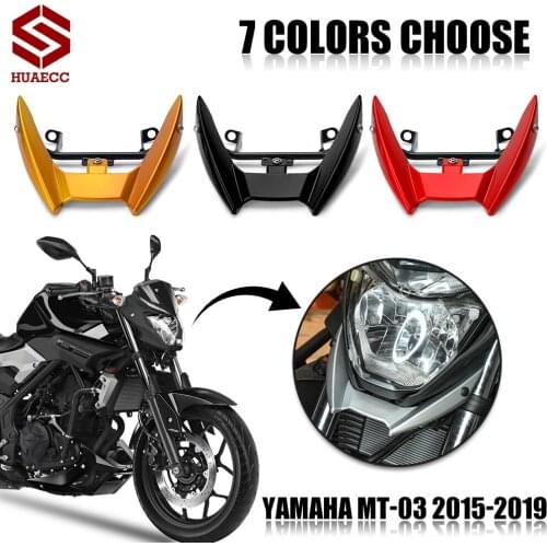 MT-03 Headlight Front Upper Fairing Stay Bracket Mount Holder For Yamaha MT03 MT 03 2015 2016 2017 2018 2019 2020