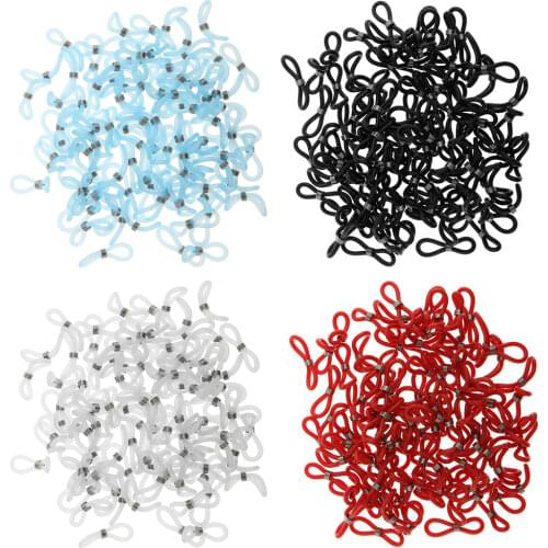100pcs Eyeglasses Glasses Spectacles Chain String Holder Strap Retainer End Loop Connector Kit