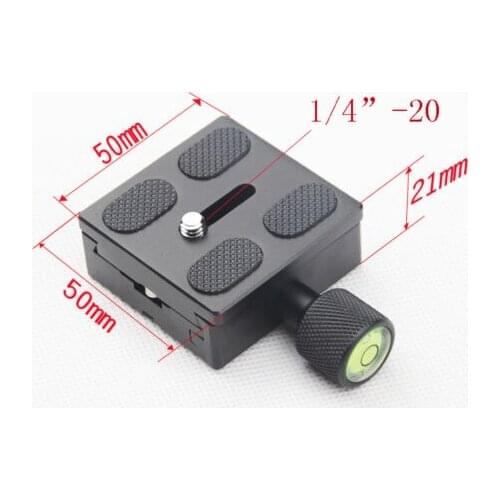 New Clamp and QR Quick Release Plate Compatible for Monpod Tripod Ball Head