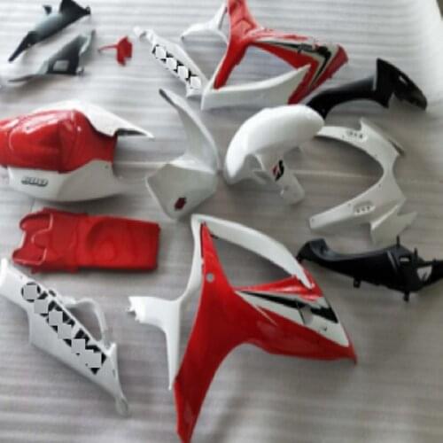 For SUZUKI GSXR600 06 07 GSXR750 06-07 3JK819 white red GSX R600 K6 R750 GSXR 600 750 2006 2007 Fairing