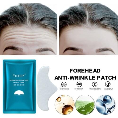 Forehead Line Removal Anti-wrinkle Forehead Patches Removal Facial Mask Moisturizing Anti-aging Smoothing Lines Skin Care