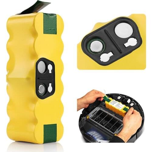 14.4V 6000/8000MAH Replacement Battery for Irobot Roomba 500 600 700 800 900 Series vacuum cleaner Irobot Roomba 600 650 700 800