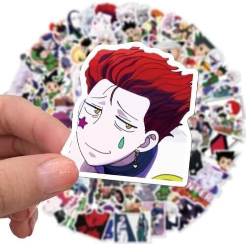10/30/50/100Pcs Japanese HUNTER X HUNTER Anime Stickers Laptop Luggage Skateboard Fridge Phone Motorcycle Scrapbook Stickers
