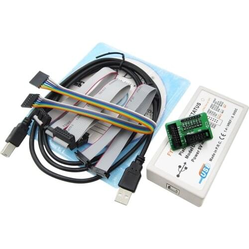 Xilinx Platform USB Download Cable Jtag Programmer FPGA CPLD C-Mod XC2C64A M102 LVTTL LVCMOS 3.3V 2.5V 1.8V 1.5V SPI iMPACT
