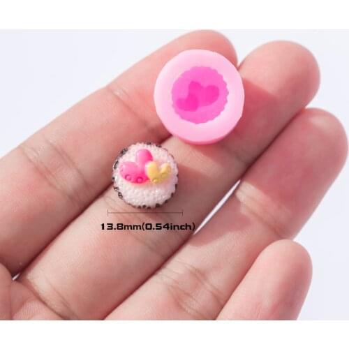 YF143 Cake Silicone Mold - Dessert Fondant Cake Decorating Tools Chocolate Candy Resin Craft Jewelry Pendant Handmade