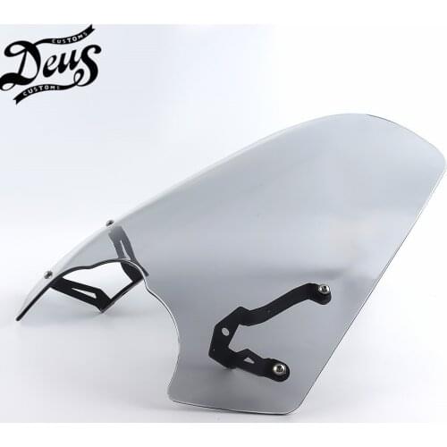 For 2015 2016 2017 2018 Kawasaki Vulcan S 650 EN650 ABS Motorcycle Windscreen Windshield Protection Cover with Mounting Bracket