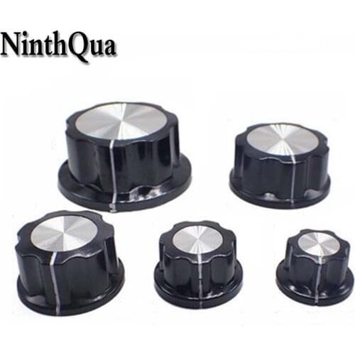 2pcs Potentiometer knob connector WH118 / WX050 Volume knob cap MF-A01/A02/A03/A04/A05