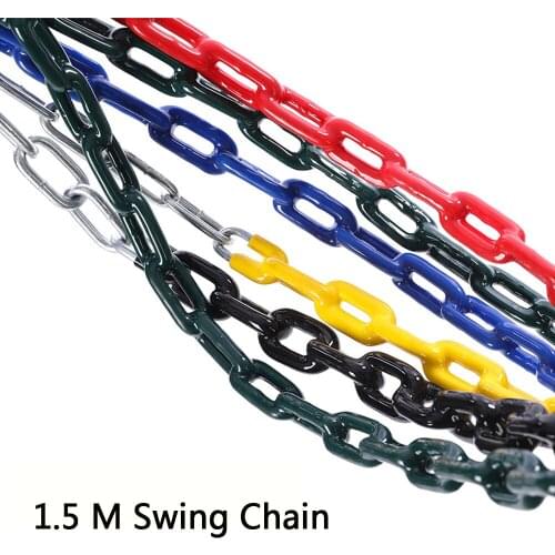 1-1.5M Chain Swing Accessory Swing Accessories Durable Plastic Coated Iron SwingKids Outdoor Sports Toy