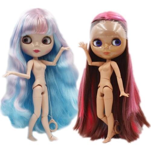 Blygirl,Blyth doll, ordinary body and 19 joint body dolls, DIY toys, nude dolls, suitable for makeup