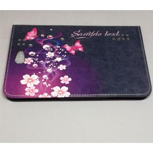 Myslc Printed Pu Leather Cover for BQ 7006G 7 inch Tablet Magnetic Stand Case