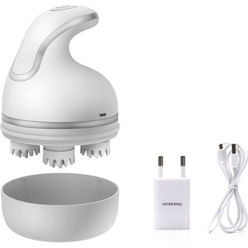 Health Electric Head Scalp Massager Brain Relax Headache Stress Relieve Prevent Hair