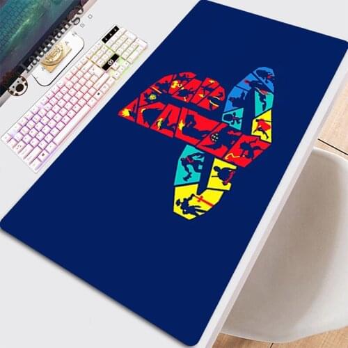 Gaming Pads Mouse Speed Extended With Mousepad Large Keyboard Desk Led Non-slip Girl Mats Interesting Unforgettable Playstation