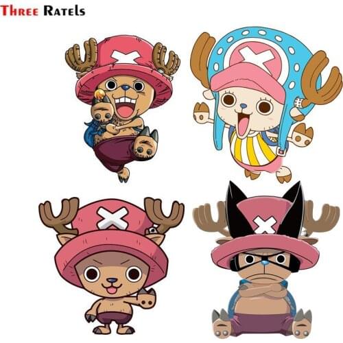Three Ratels FC850 Chopper Anime Car Windshield Sticker Macbook Decal