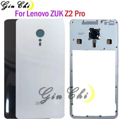 Original Lenovo ZUK Z2 pro Back Battery Cover Rear Glass lensZUK Z2 pro front frame & Middle frame parts Black/White