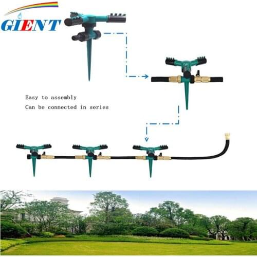 360° Rotating Automatic Garden Water Sprinkler Irrigation Lawn Watering Sprinkler Irrigation For Garden Irrigation System