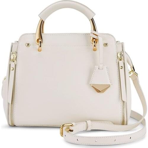 International brand fashion handbag womens leather multifunctional large-capacity shoulder bag retro simple messenger bag women