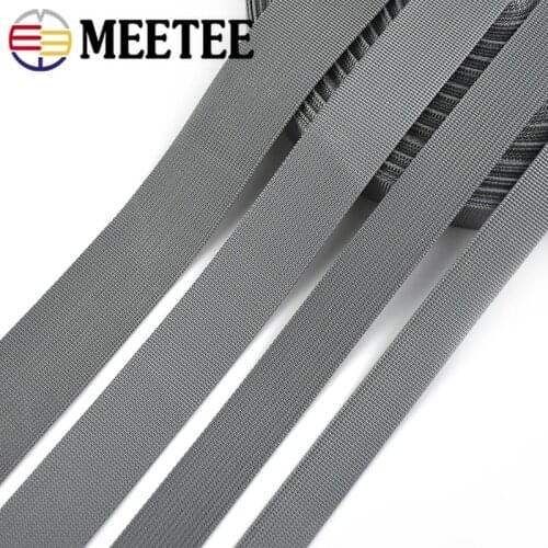 Meetee 5Meters 1mm Thick Nylon Webbing Ribbon Band Strap Tape Dog Collar Backpack Knapsack Belt DIY Tapes Bias Binding