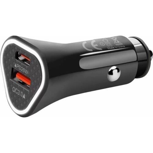 Car Charger Mobile Phone Car Charger One Drag Two Cigarette Lighter Plug USB Car Multi-function Quick Charge