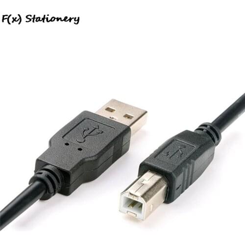 1Pc USB High Speed 2.0 A To B Male Cable For Canon Brother Samsung Hp Epson Printer Cord 1m 1.5m