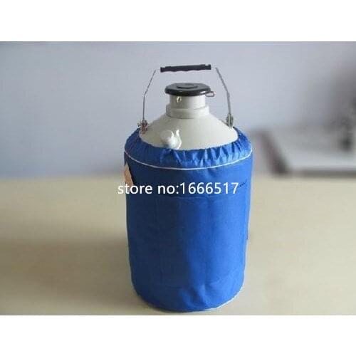 6L Liquid Nitrogen LN2 Storage Tank Static Cryogenic Container with Straps Brand new RH