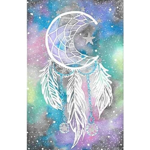 2020 new 5d diamond embroidery Full Drill Dreamcatcher 5d diamond painting full rhinestone pictures beaded embroidery decoration