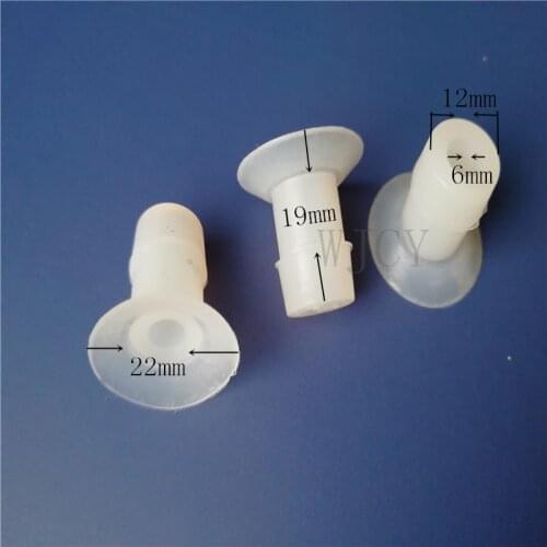 Free shipping 100pcs /20pcs /50pcs for Ryobi rubber sucker 22mm*19mm*6mm rubber plastic sucker Ryobi printing parts