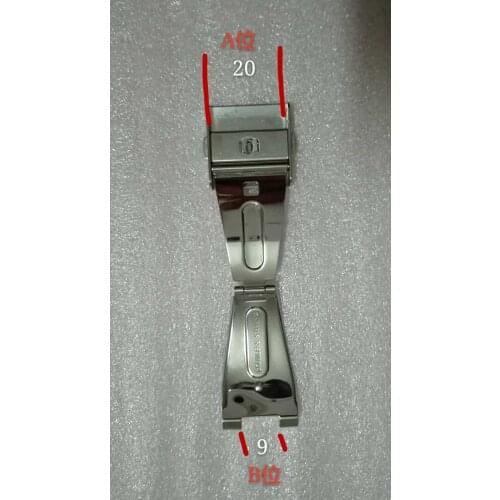 Free Delivery Made for Original Watch-Buttom Double Click Folding Buckle, Available in 18 and 20mm