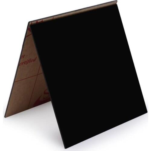 Black Acrylic Sheet Two Side Matte Frosted Opaque Cast Plexiglass Plastic Plexi Glass Board For Craft,Signs,DIY Display Projects