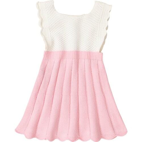 Baby Dress 2021 Spring Autumn New Girls Cute Infantile Dresses Children’s Clothes Solid Kid Clothing Princess Dress