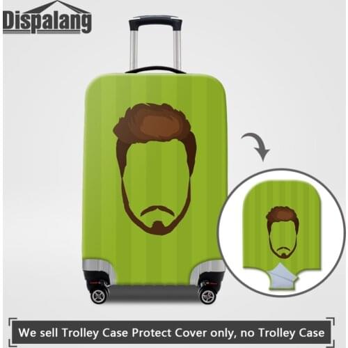 Dispalang Travel Accessories Hairstyle Cartoon Luggage Protective Covers Apply to 18-32" Case Stretch Elastic Case On Suitcase
