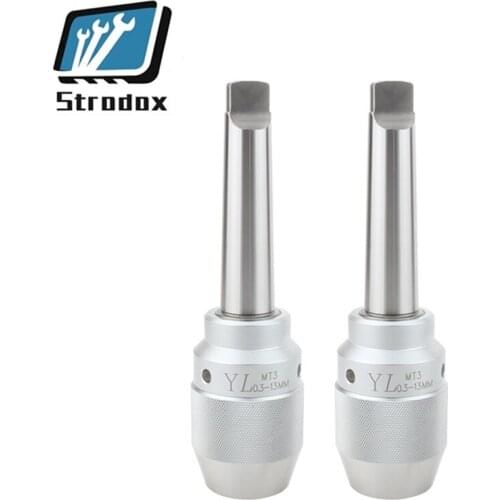 Integrated keyless self tight Drill chuck for milling lathe APU16 with thread Integrated keyless self tight Drill chuck lathe