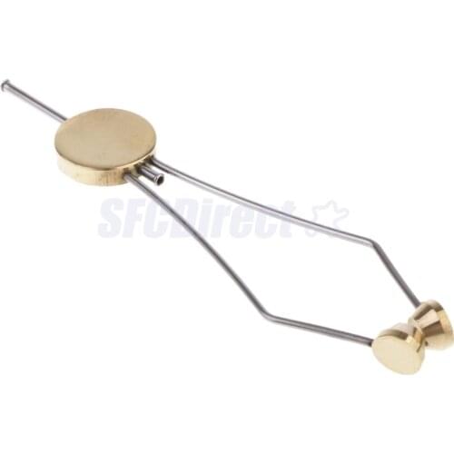 Stainless Steel and Brass Bobbin Holder, Disc Bobbin Holder, Fly Tying Tools for Beginners