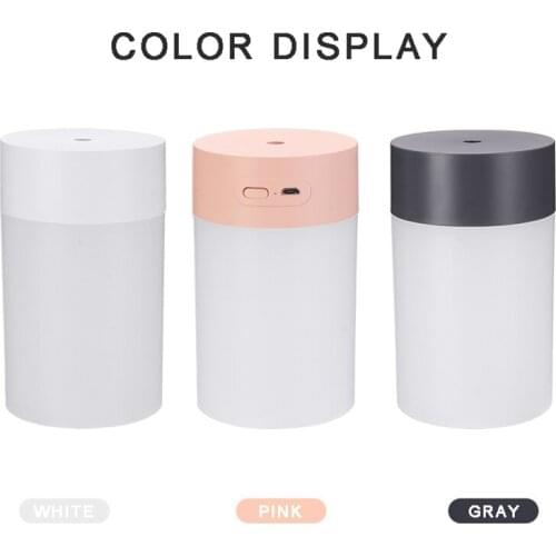 For Cars Office Desktop Home Bedroom 1pc 260ml Portable USB Electric Humidifier Mute Automatic Mist Air Sprayer