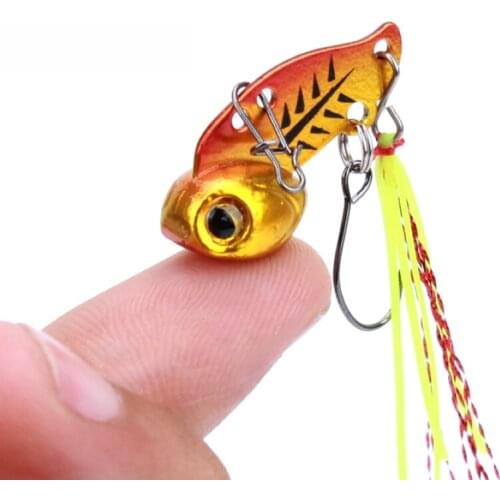 3g/6g VIB Lure bait fishing tools tackle Mini Vibrations Spoon Lure Bass artificial bait cicada fishing offer accessories