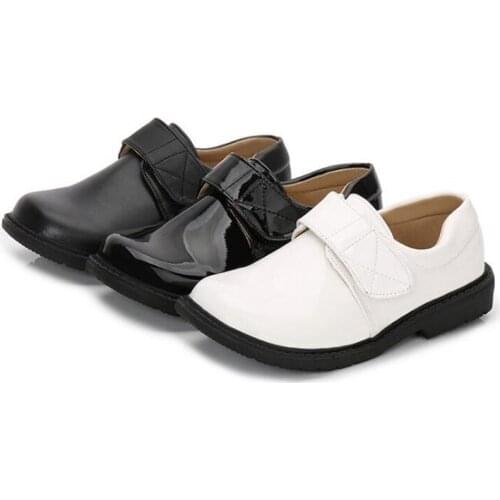 QGXSSHI Leather Shoes For Boys