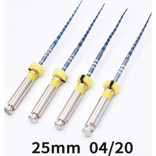 Dental 04 06 taper blue files engine use rotary files endondontic root canal