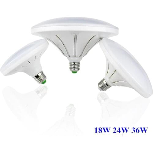 LED Bulb E27 220V Energy Saving Lamp SMD5730 18W 24W 36W Warm/Cold White UFO Lampadas Led Lights for Home Bombillas Led Vintage