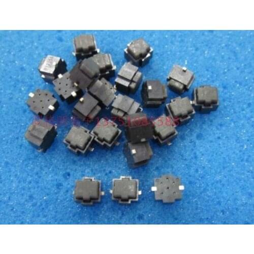 [VK] ORIGINAL Japan SMK 6*6*5mm silicone waterproof light touch switch U feet 2 pin patch button micro switch light touch switch