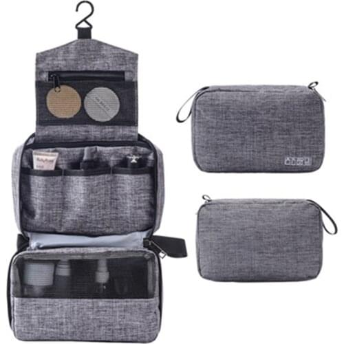 Large Capacity Travel Toiletries Bag Luggage Organizer Make Up Hanging Bags Cosmetics Pouch Makeup Storage Bag Travel Pack Cube