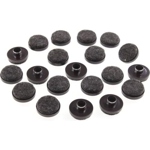 Nail On Felt Furniture Pads,Round Felts Pads for Furniture Leg,Hardwood Floor Protectors,Protect Floor Surfaces from Scratches