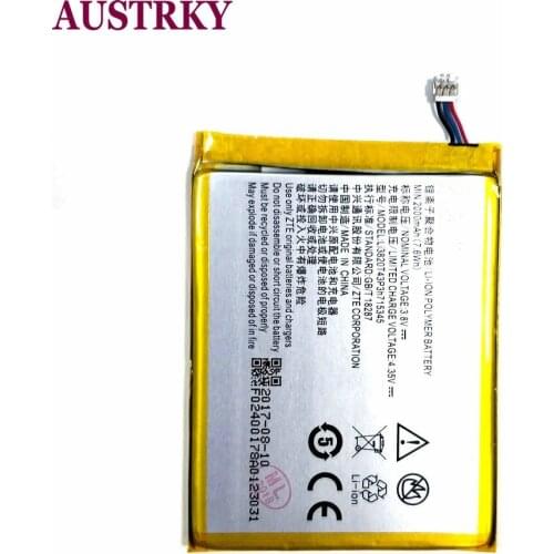 High Quality LI3820T43P3H715345 2000mAh Battery For ZTE Grand S MF910 MF910S phone + Tracking Number