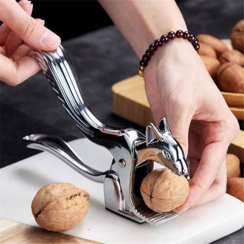 Long Squirrel Nutcracker Walnut Biscuit Clamp Pecan Nut Clip Hazelnut Almond Walnut Brazil Nut Tool