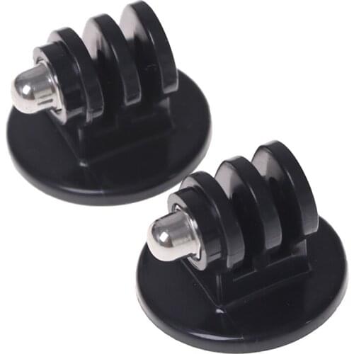 2 Pcs Tripod Selfie Stick Handheld Gimbal Stabilizer Sports Camera Nut Adapter