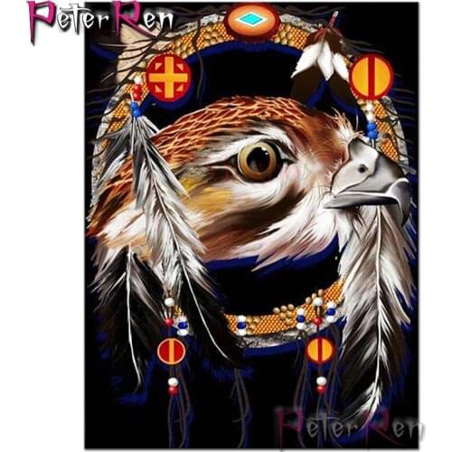 3D Diamond Embroidery Animal Eagle diy Diamond Painting Full Square/Round Rhinestone Cross Stitch Mosaic Picture Needlework gift