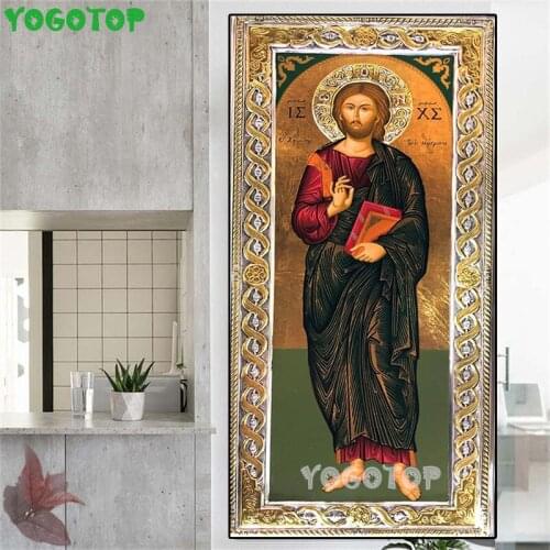 5d full square round diamond painting large size The Christ,Orthodox Icon mosaic diamond embroidery cross stitch decor YY5233