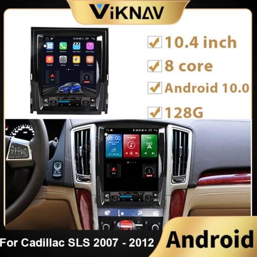 Android 10 Radio For Cadillac Escalade SLS STS 2007 - 2012 Car Auto Vertical Screen Multimedia Video Player GPS navigation