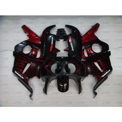 CBR400 RR 1990 - 1999 MC29 Bodywork CBR400RR 96 97 Fairings CBR400 RR 94 95 Red Flame Full Body Kits