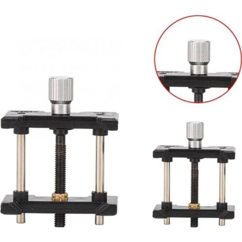 Watch Movement Holder,,2 Pcs/Set Watch Movement Holder Fixed Base Plastic Multi-Function Clamp Watch Repairing Jewelry Making